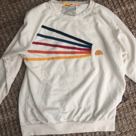 Aviator Nation Tops - Aviator Nation cream/white size XXL
